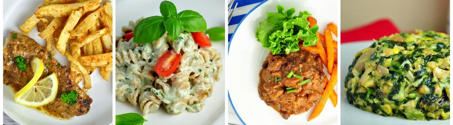 Recetas de almuerzos y cenas altas en proteínas 